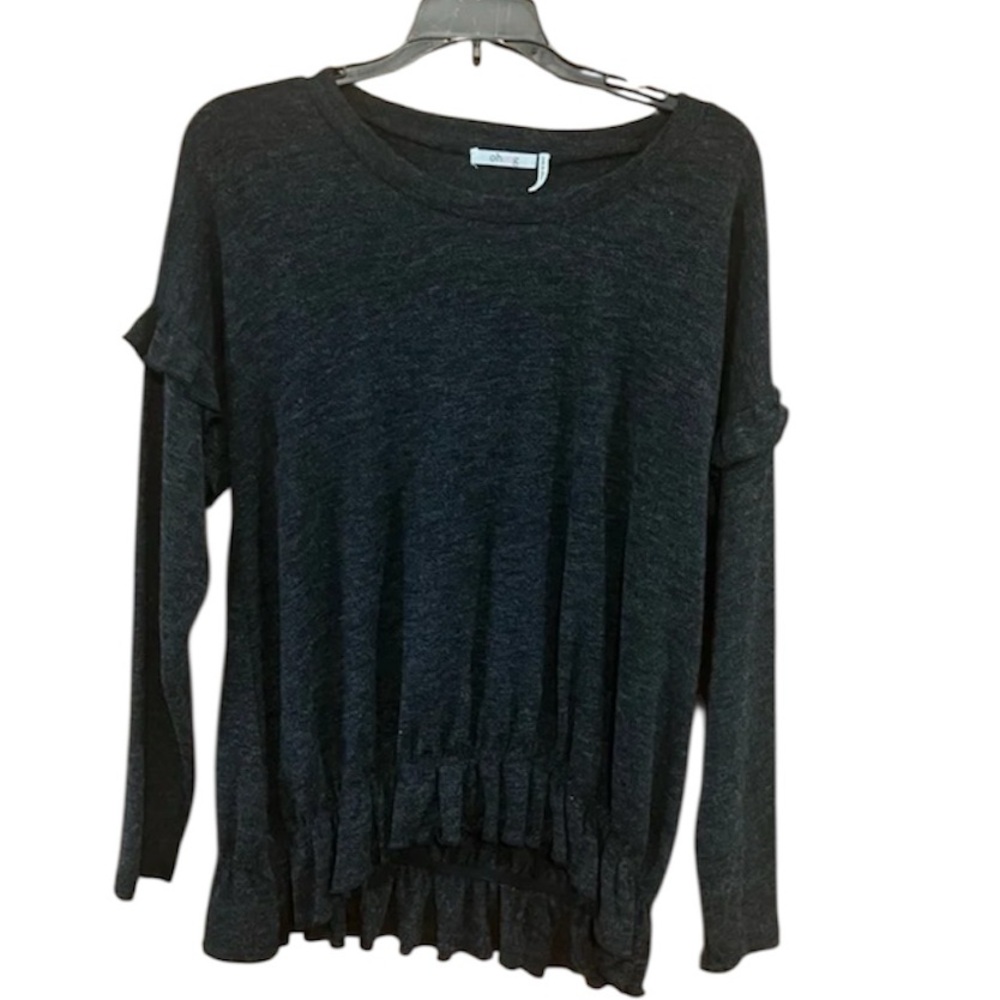 NWOT Gray Ohmg Crew Neck Sweater Size Large